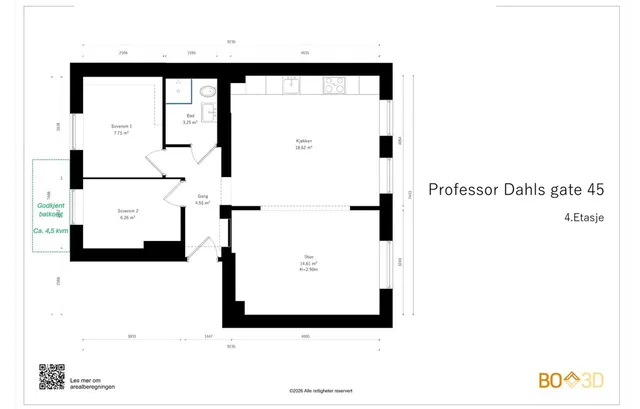 Professor Dahls Gate 45, 0367 Oslo - Bilde 3
