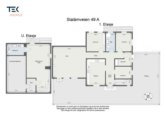 Slalåmveien 49A, 1350 Lommedalen - Bilde 1