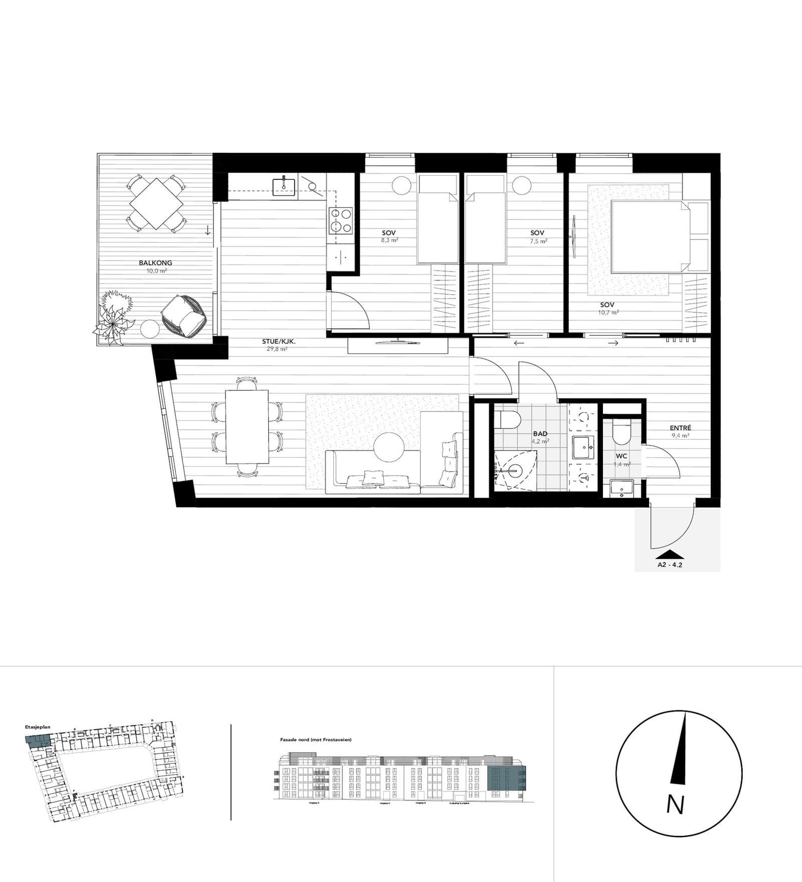 Frostaveien 3 - A03-02, 7014 Trondheim - Bilde 3