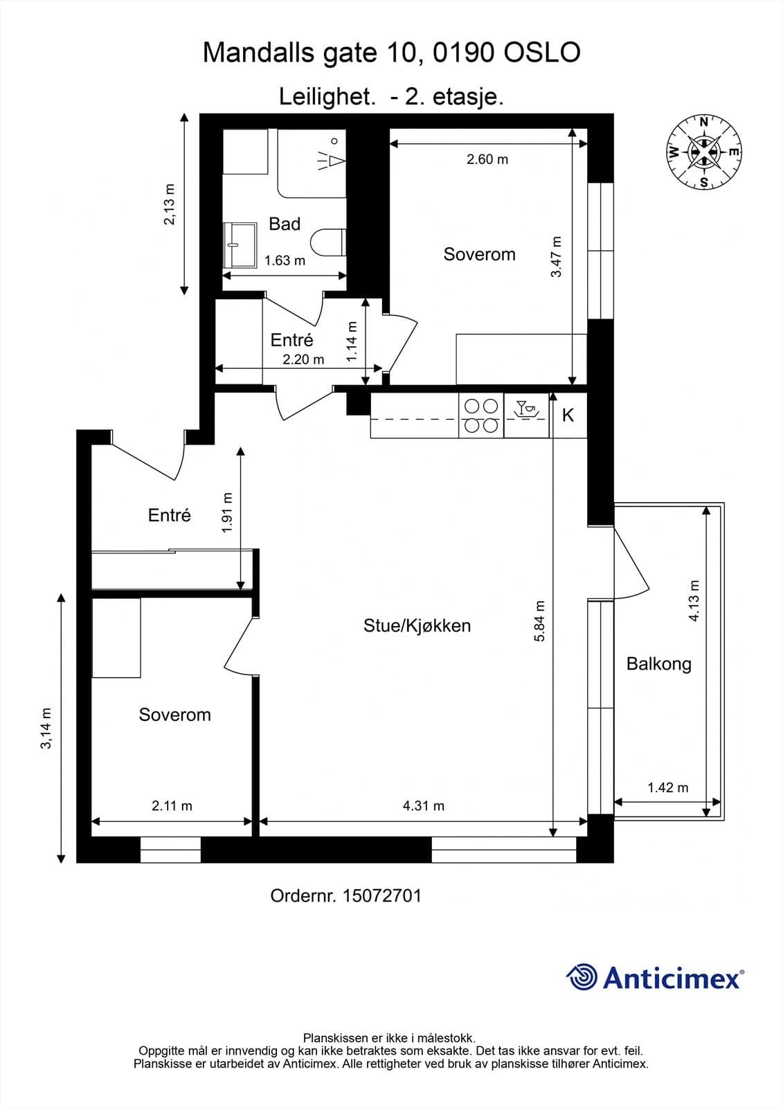 Mandalls Gate 10, 0190 Oslo - Bilde 3