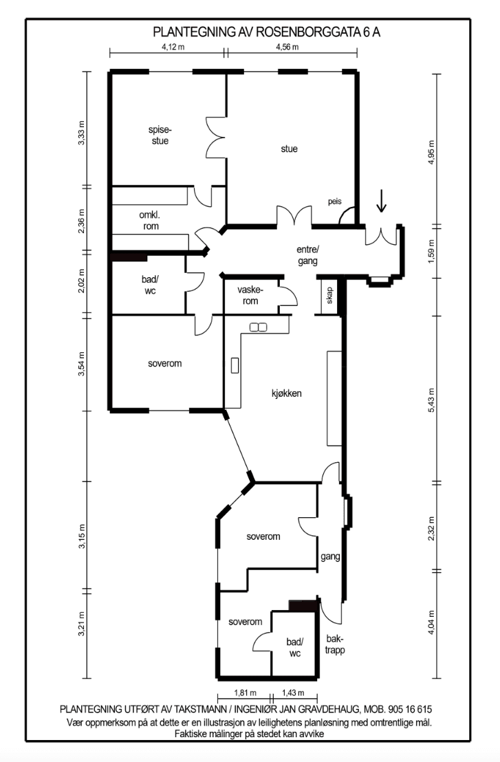 Rosenborggata 6A, 0356 Oslo - Bilde 3