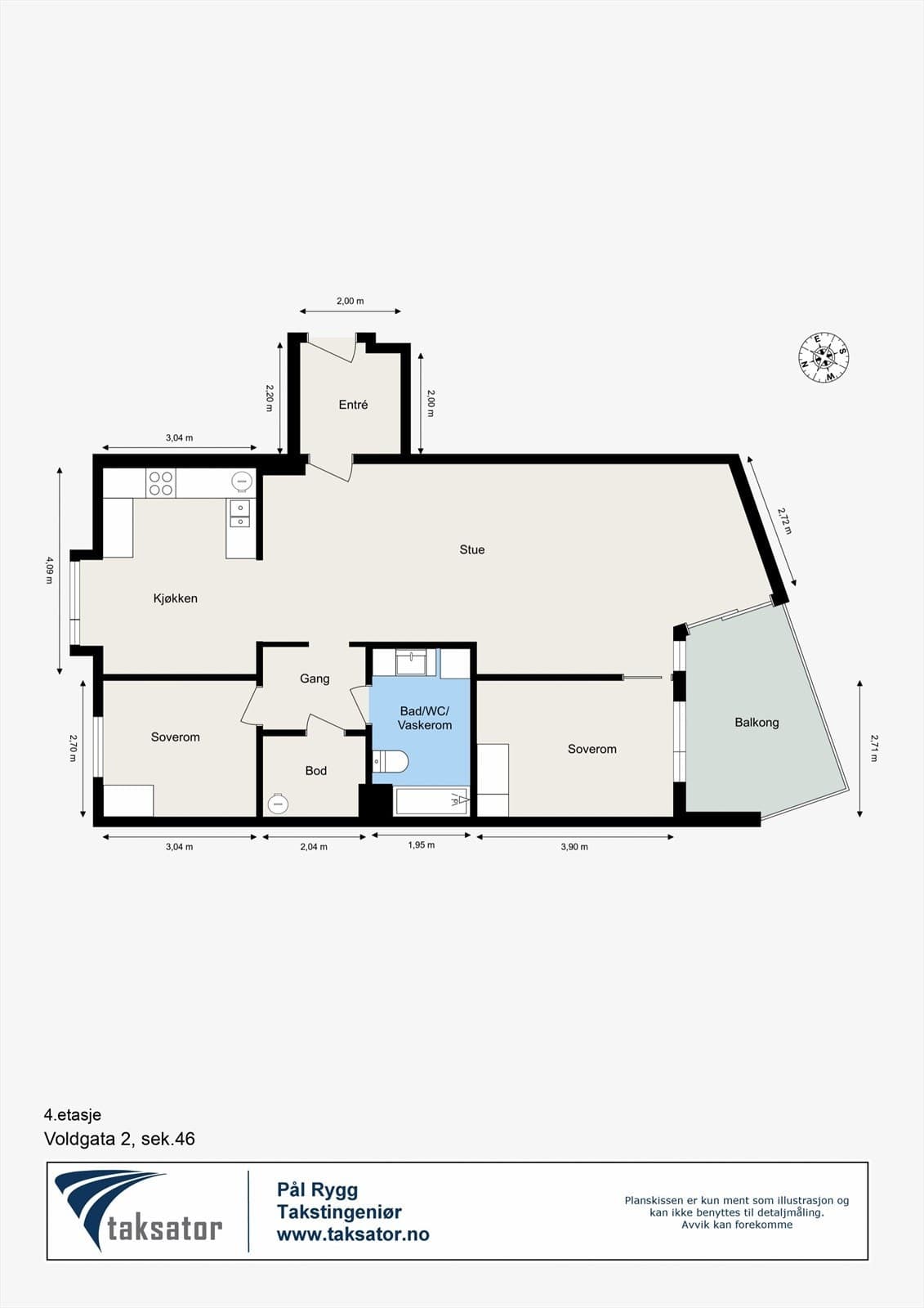 Voldgata 2, 2000 Lillestrøm - Bilde 2