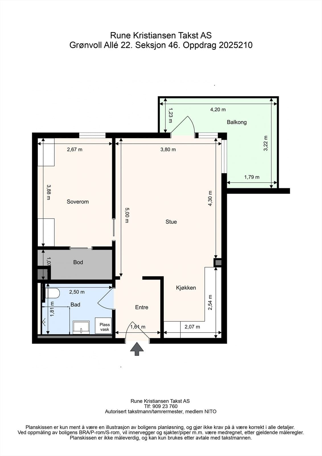 Grønvoll Allé 22, 0661 Oslo - Bilde 2