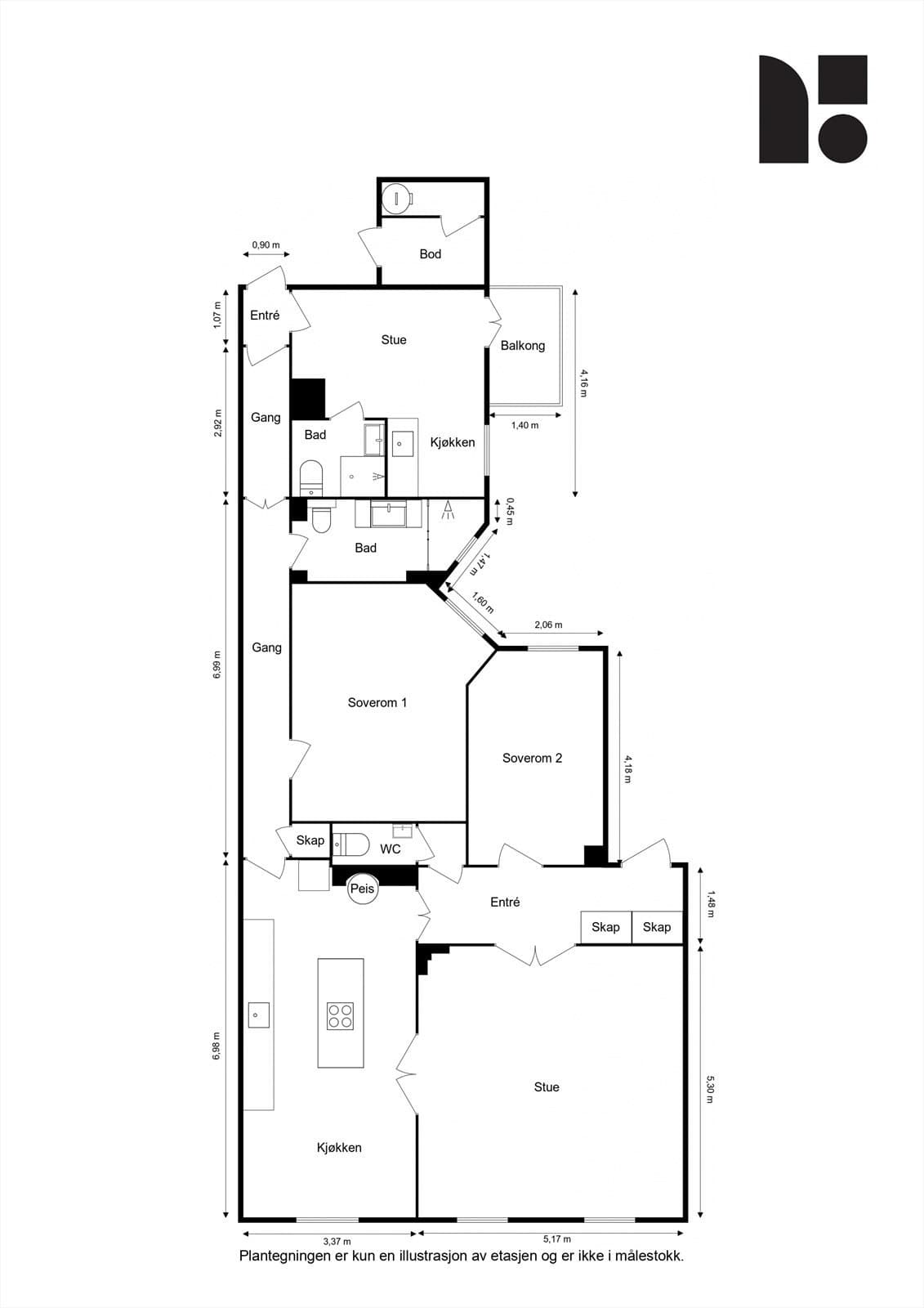 Grønnegata 16, 0350 Oslo - Bilde 2