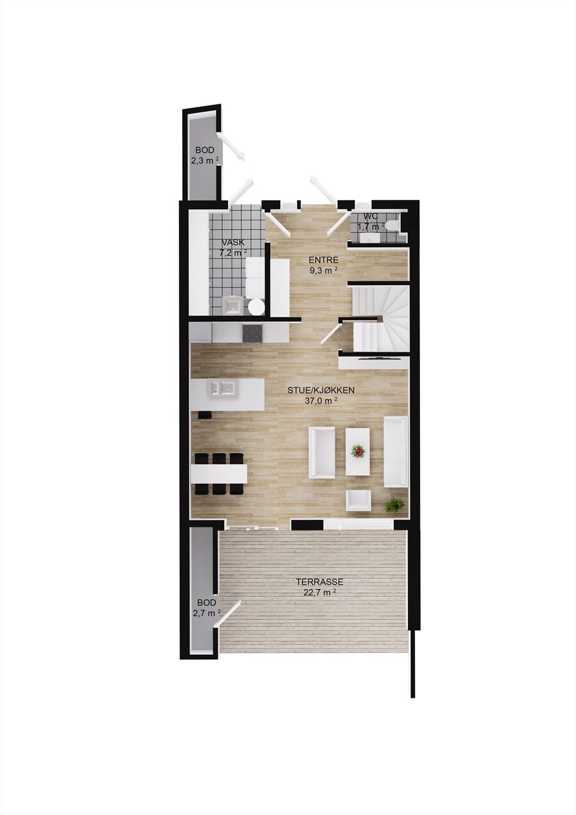 Alvetun Bks2-8 Kontraktsposisjon, 4314 Sandnes - Bilde 2