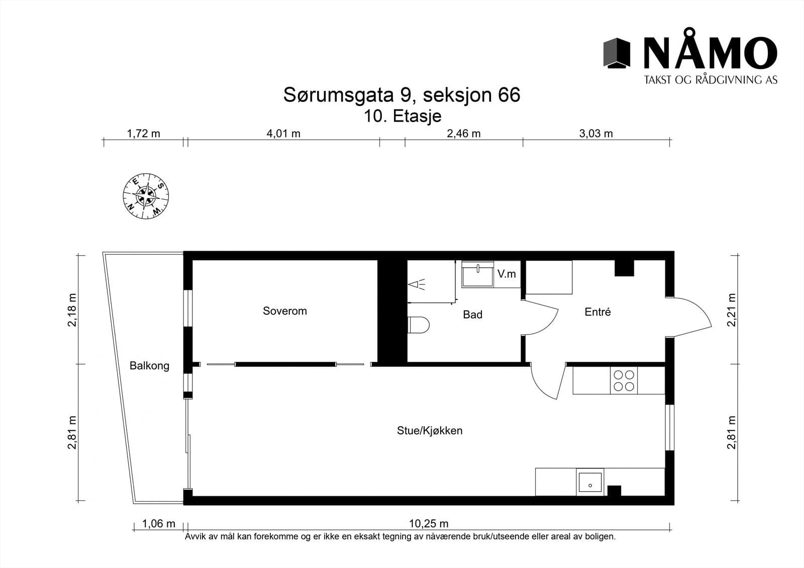 Sørumsgata 9 (leilighet 1007), 2000 Lillestrøm - Bilde 2