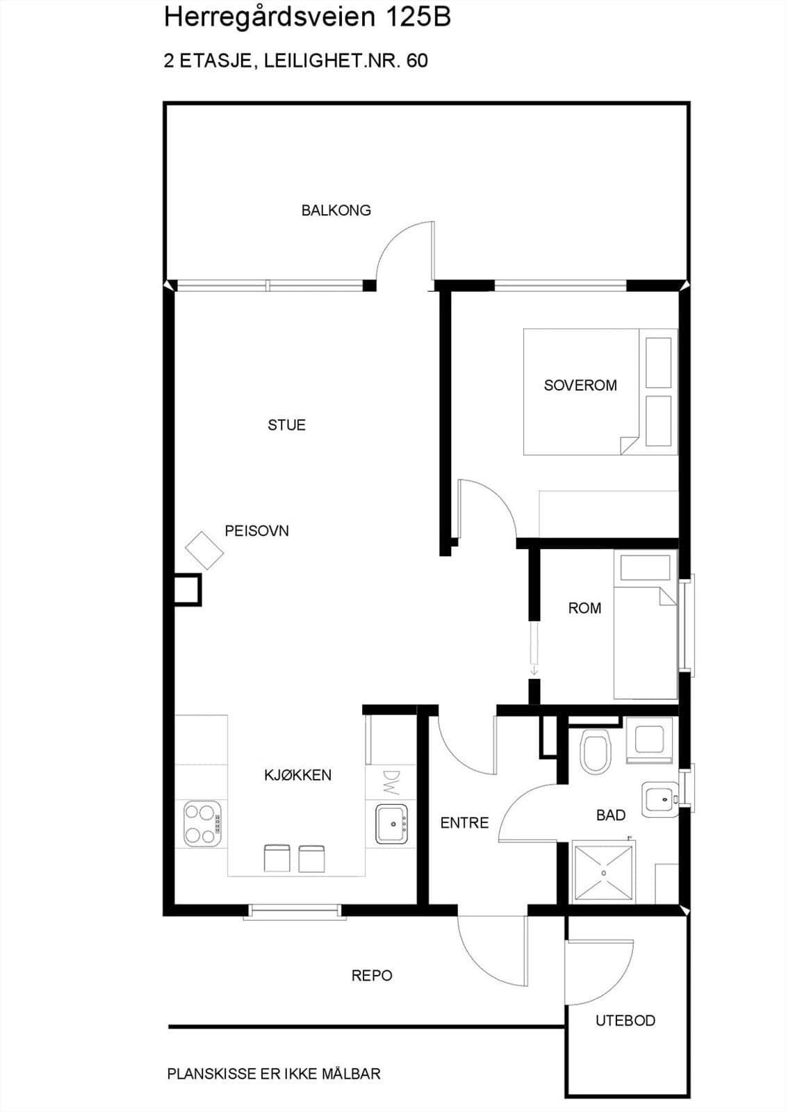 Herregårdsveien 125B, 1168 Oslo - Bilde 3