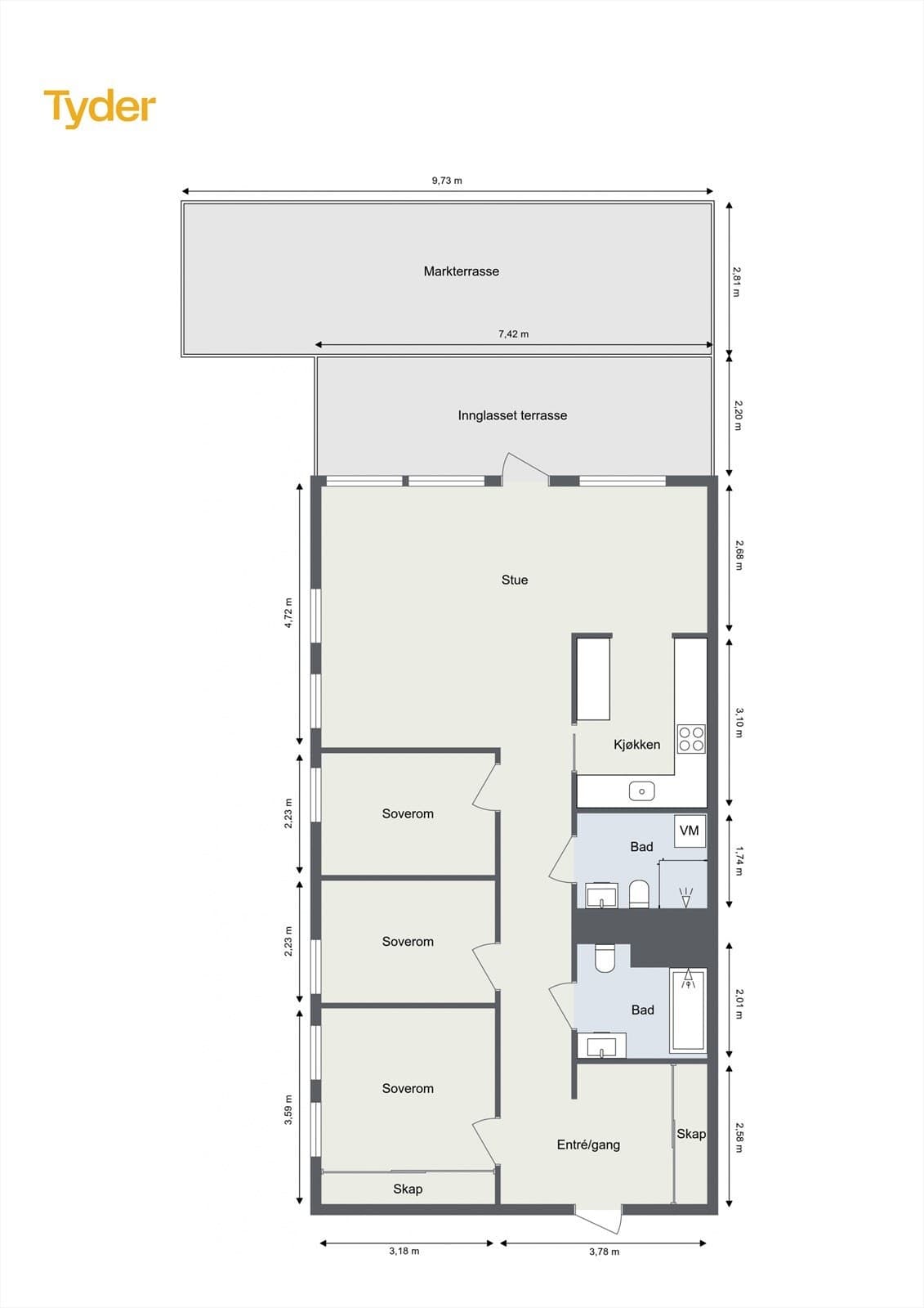 Hans Nordahls Gate 96A, 0483 Oslo - Bilde 3