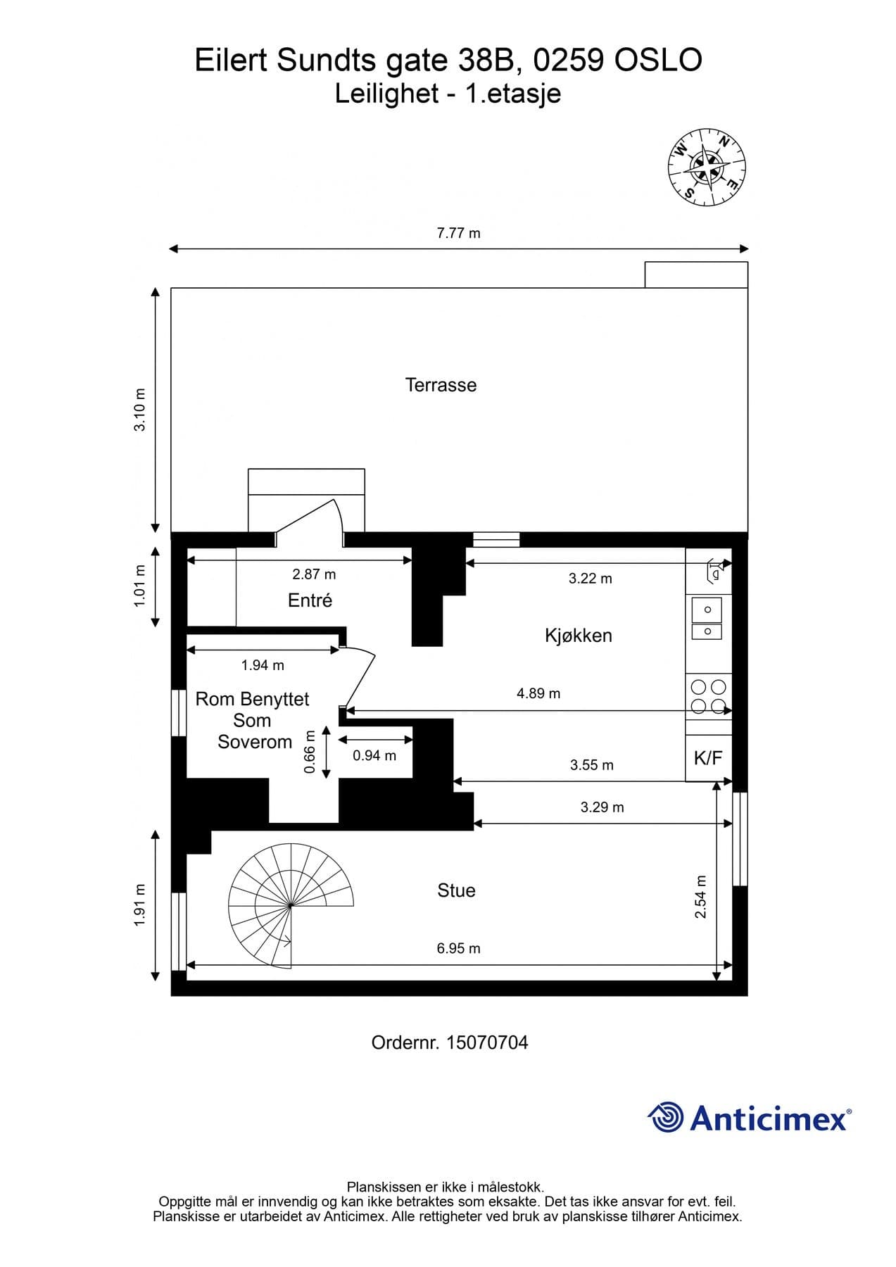 Eilert Sundts Gate 38B, 0259 Oslo - Bilde 3