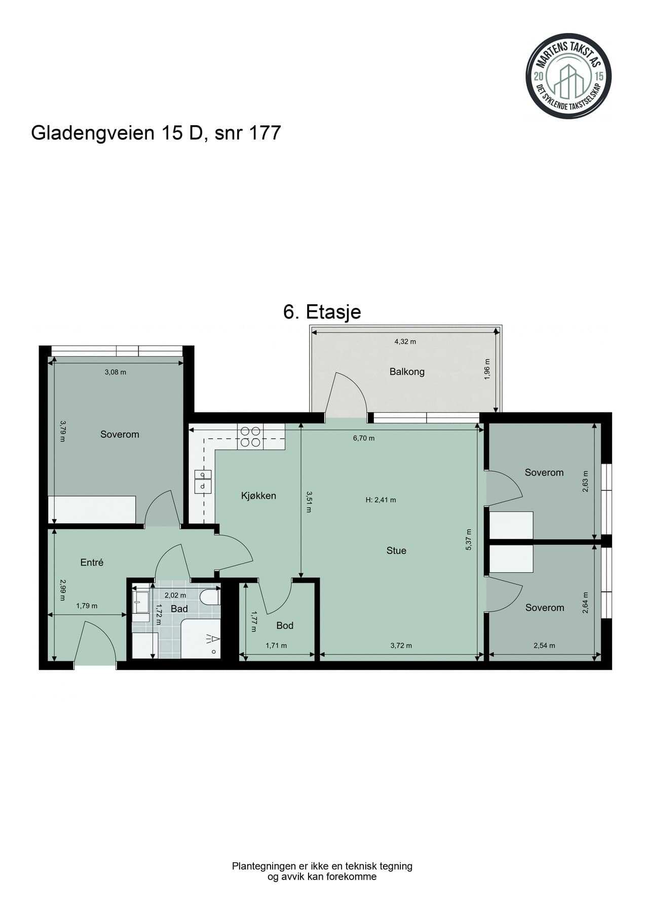 Gladengveien 15D, 0661 Oslo - Bilde 3