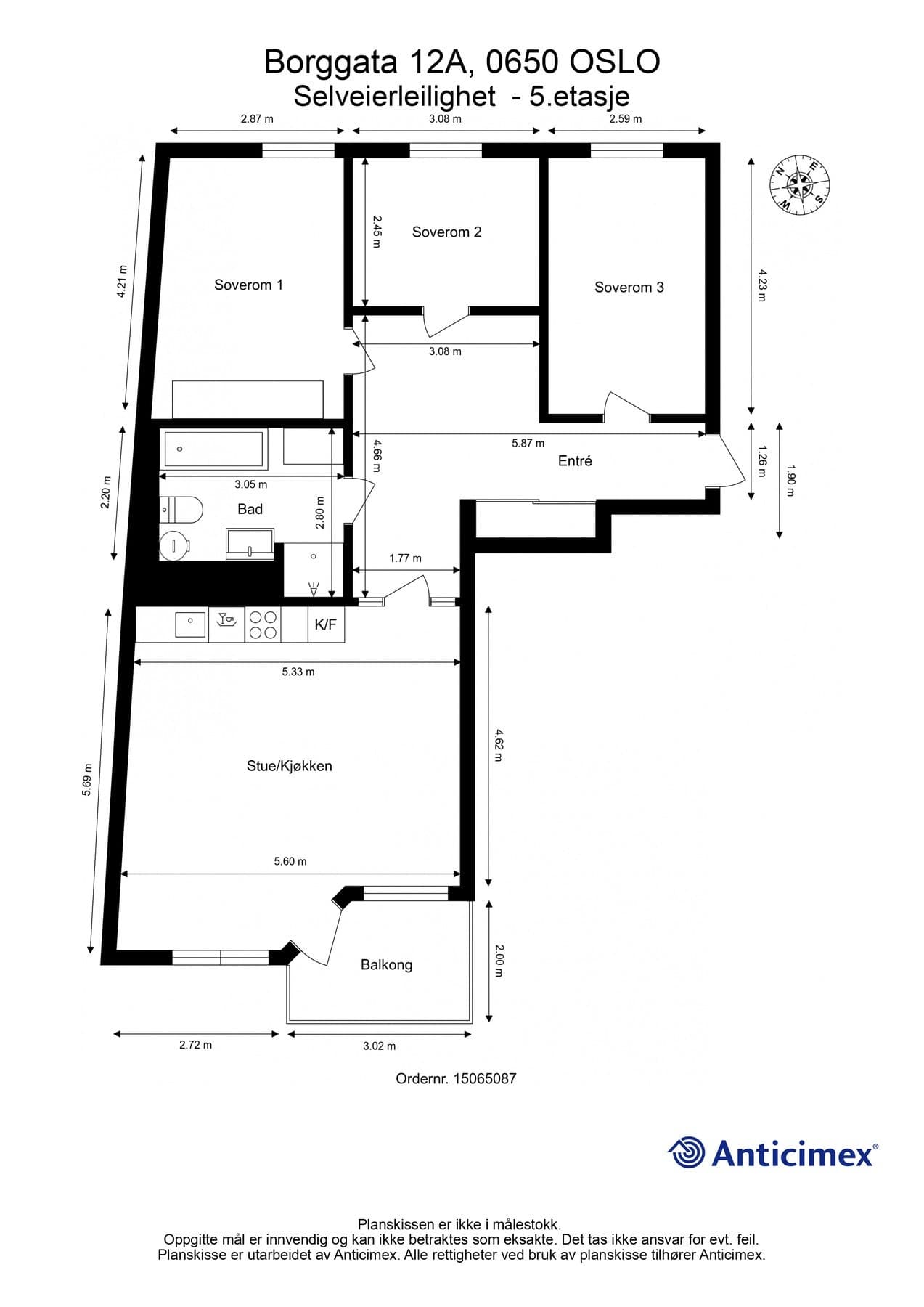 Borggata 12A, 0650 Oslo - Bilde 3