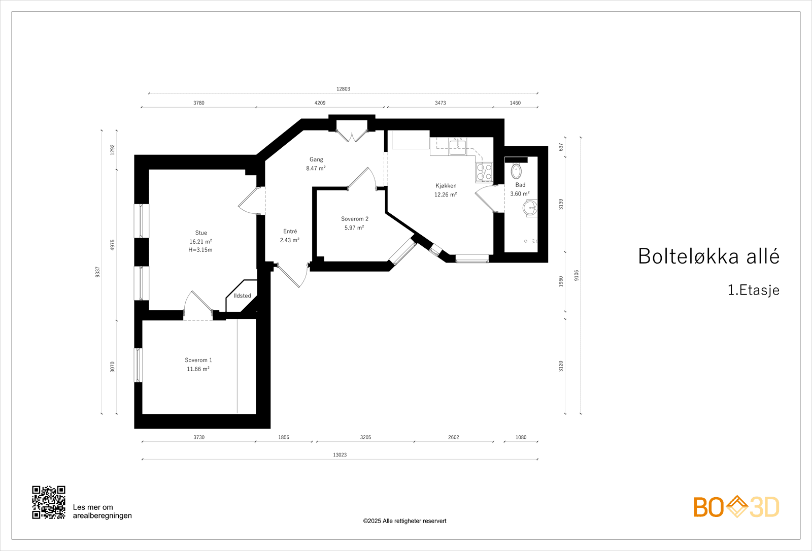 Bolteløkka Allé 11A, 0454 Oslo - Bilde 3