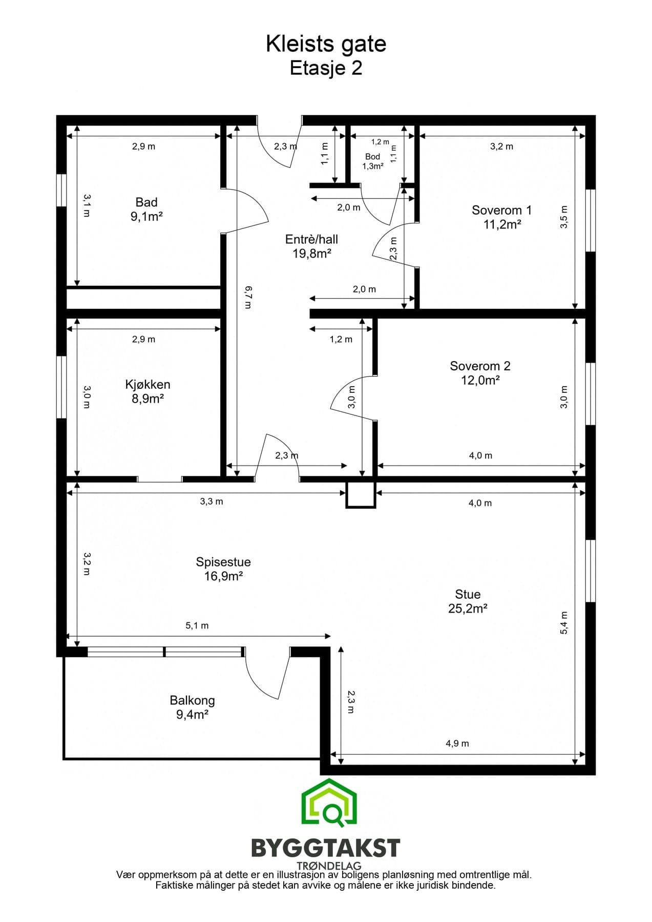 Kleists Gate 4, 7018 Trondheim - Bilde 3