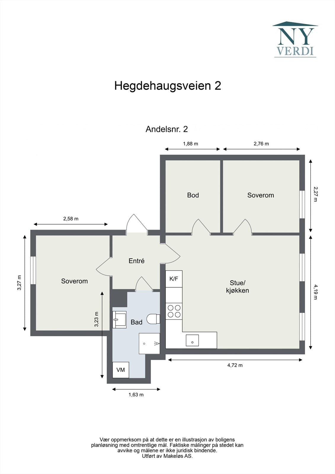 Hegdehaugsveien 2 (l201, A2), 0167 Oslo - Bilde 3