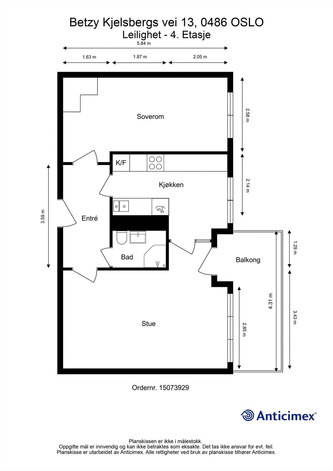 Betzy Kjelsbergs Vei 13, 0486 Oslo - Bilde 3