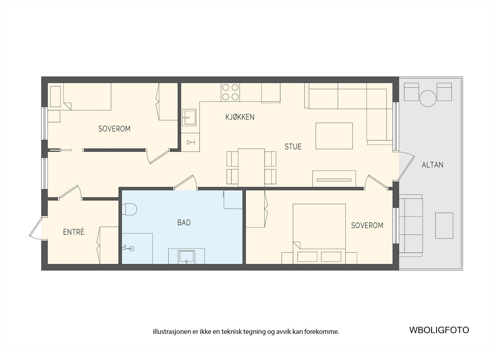 Sandslimarka 249L, 5254 Sandsli - Bilde 3