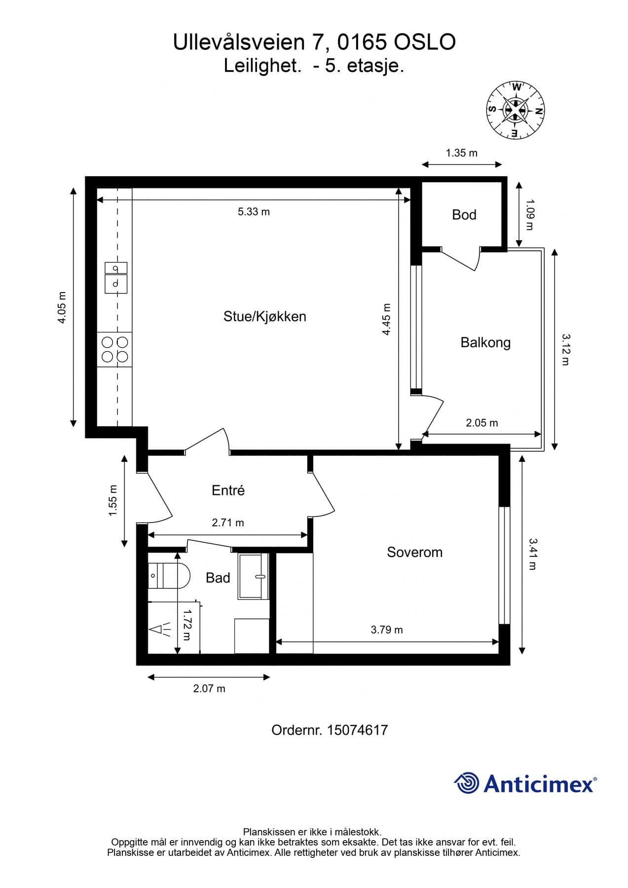 Ullevålsveien 7, 0165 Oslo - Bilde 3