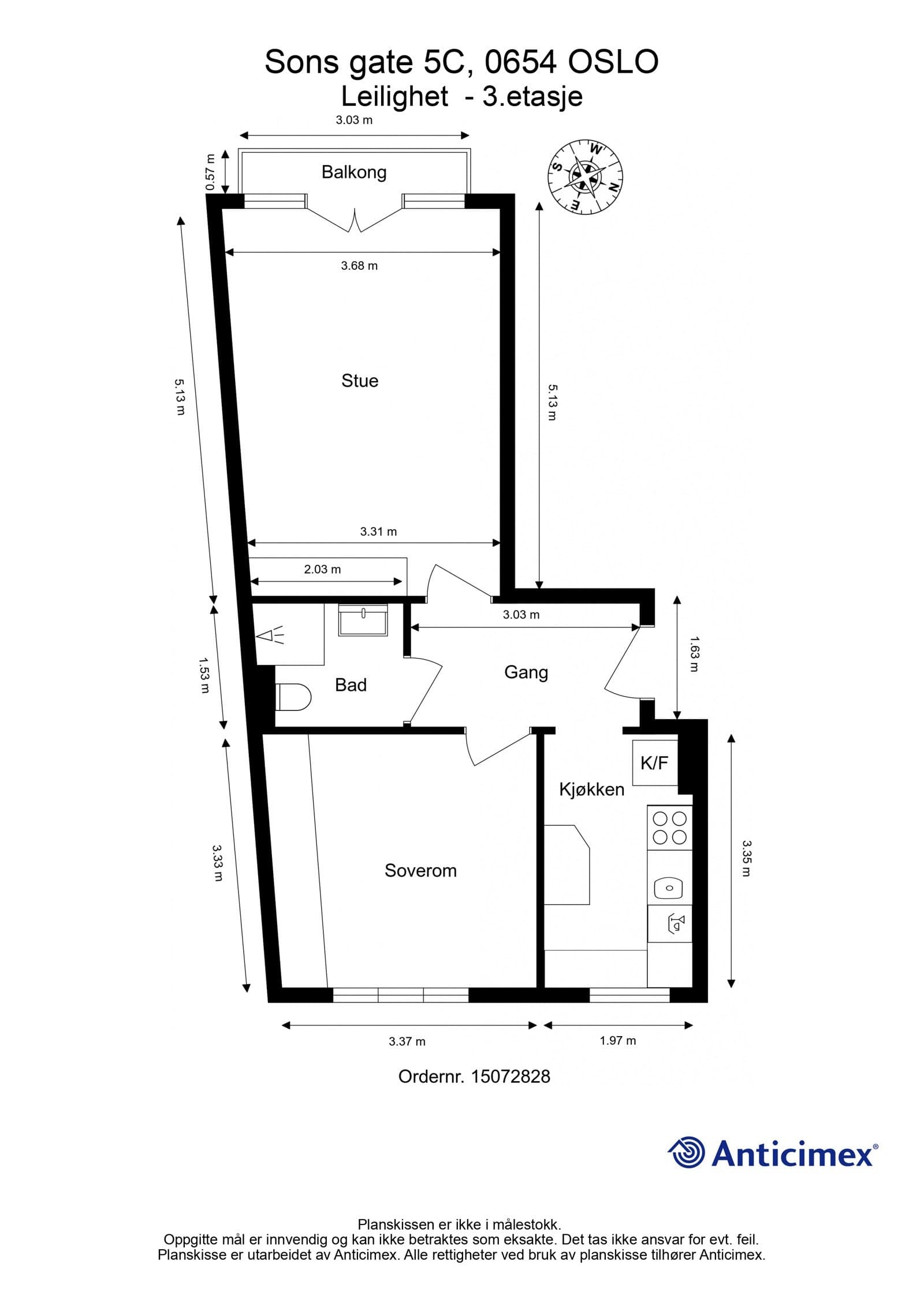 Sons Gate 5C, 0654 Oslo - Bilde 2