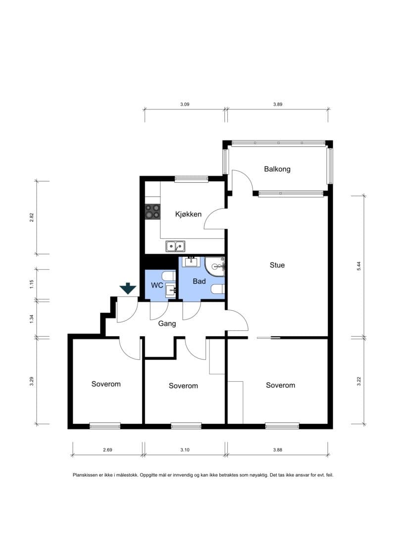 Skårer Terrasse 19, 1473 Lørenskog - Bilde 3