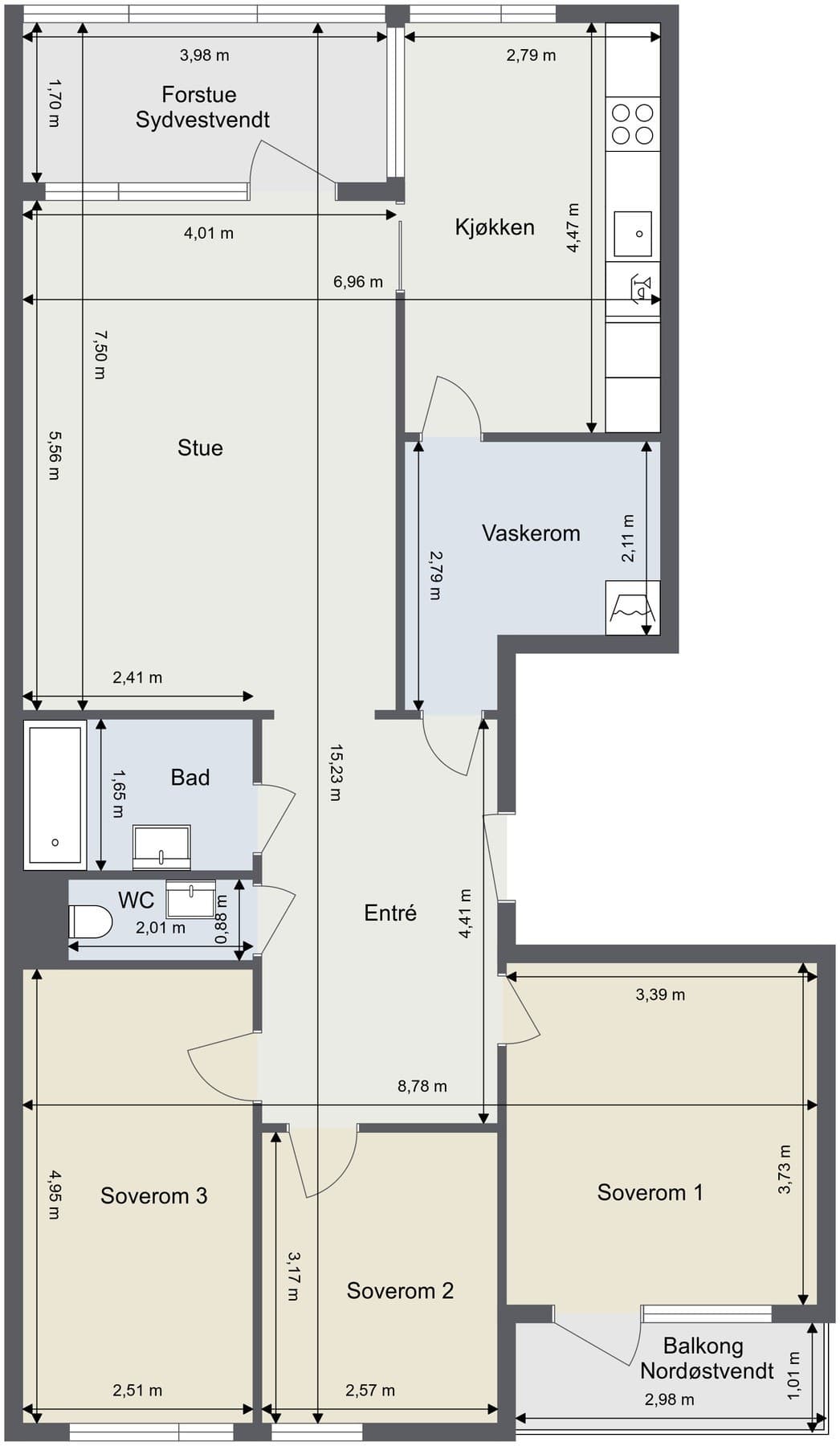 Oskar Braatens Gate 23, 0474 Oslo - Bilde 3