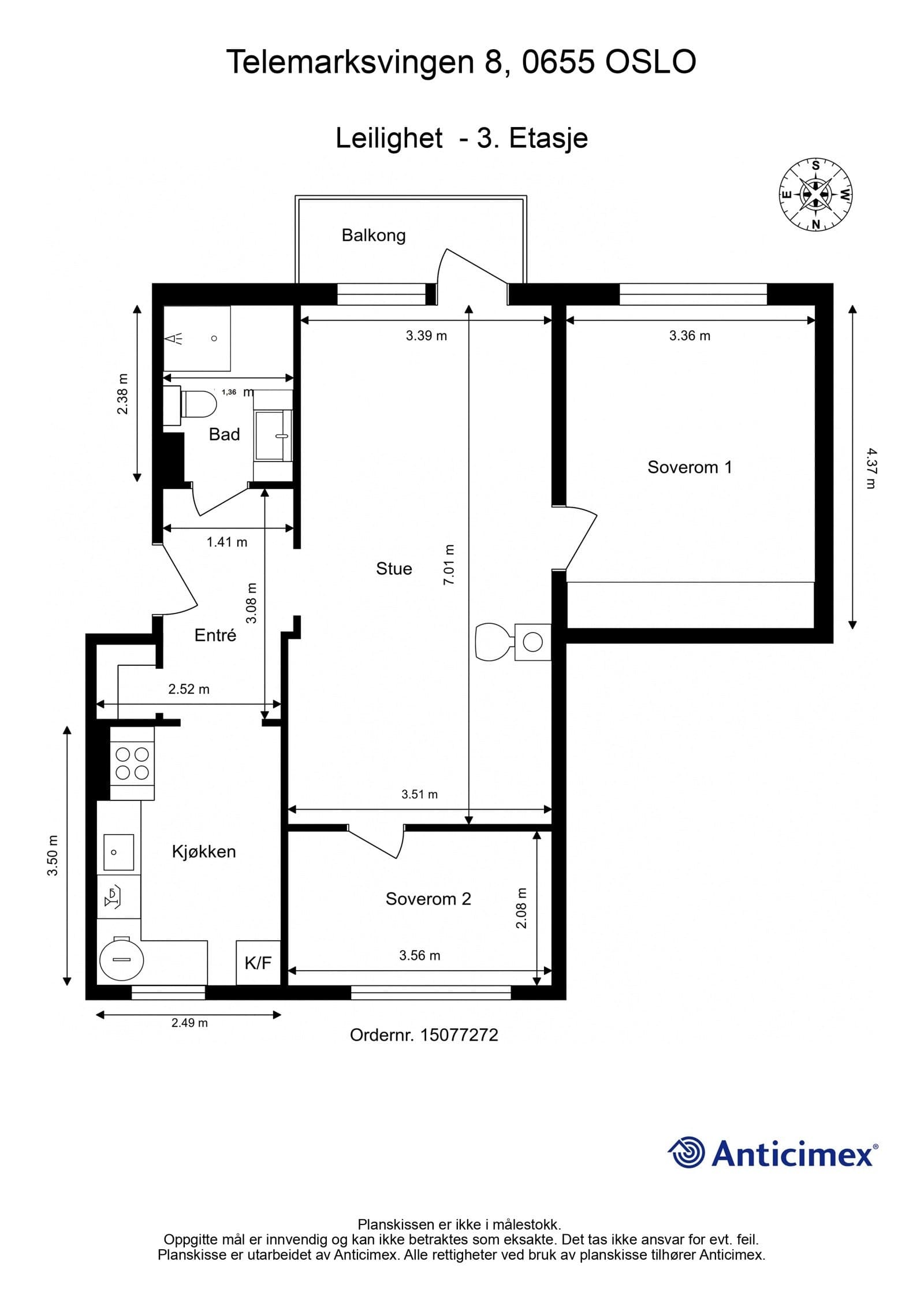 Telemarksvingen 8, 0655 Oslo - Bilde 2