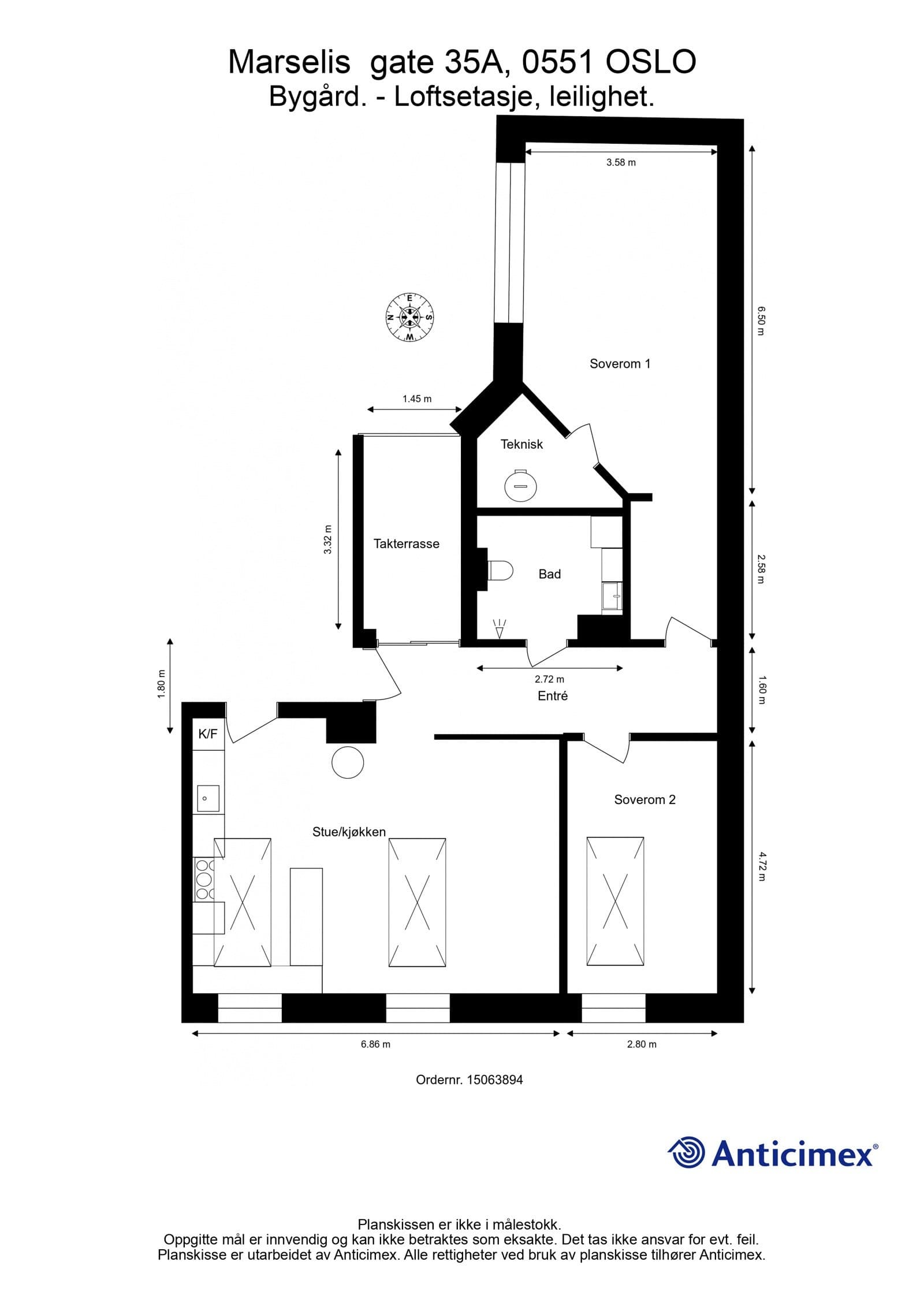 Marselis' Gate 35A, 0551 Oslo - Bilde 3