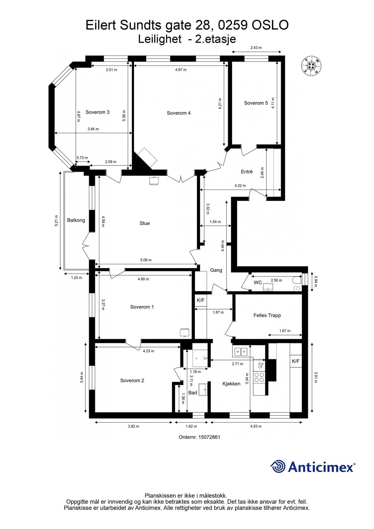Eilert Sundts Gate 28, 0259 Oslo - Bilde 3