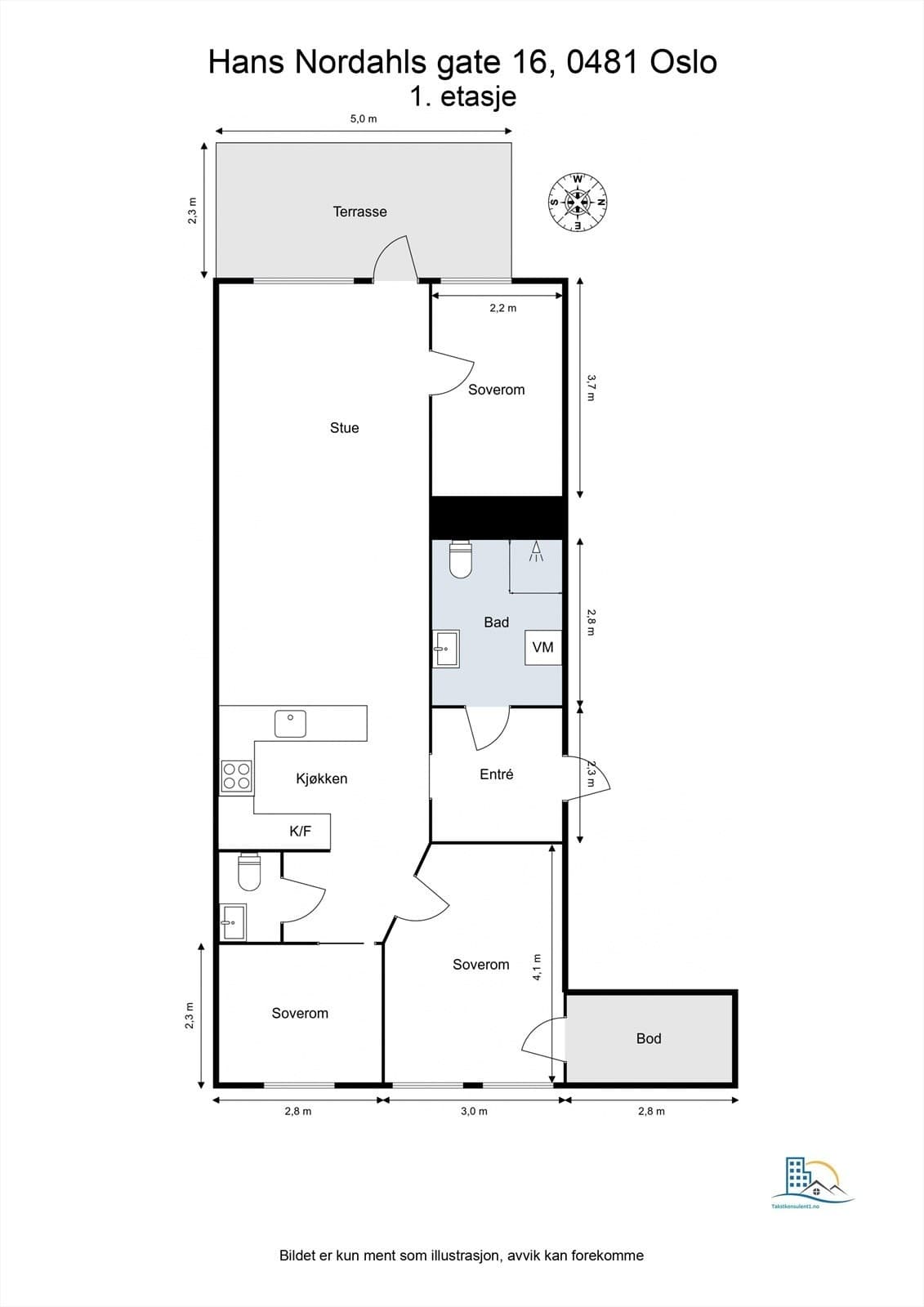 Hans Nordahls Gate 16, 0481 Oslo - Bilde 3