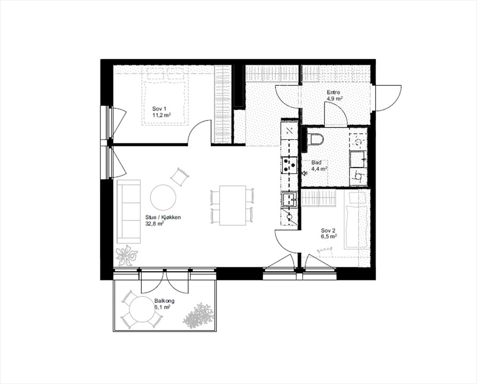 Marstrandgata 11, 0566 Oslo - Bilde 3