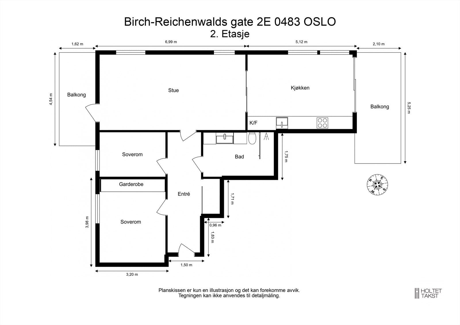 Birch-reichenwalds Gate 2E, 0483 Oslo - Bilde 3