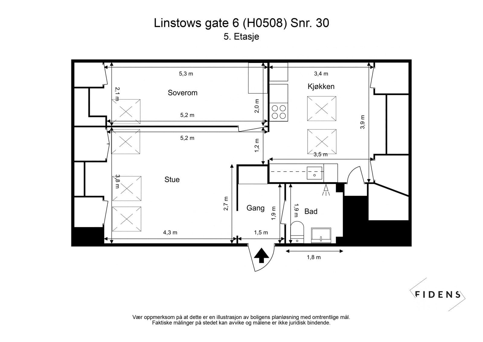 Linstows Gate 6 - Lnr. 509, 0166 Oslo - Bilde 3