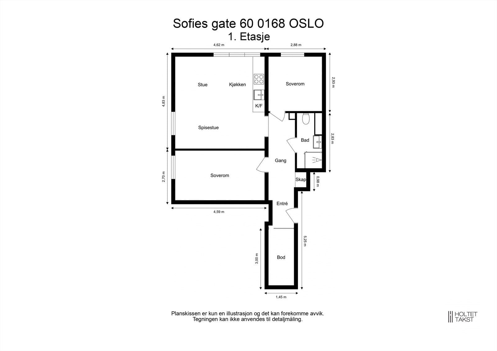 Sofies Gate 60, 0168 Oslo - Bilde 3