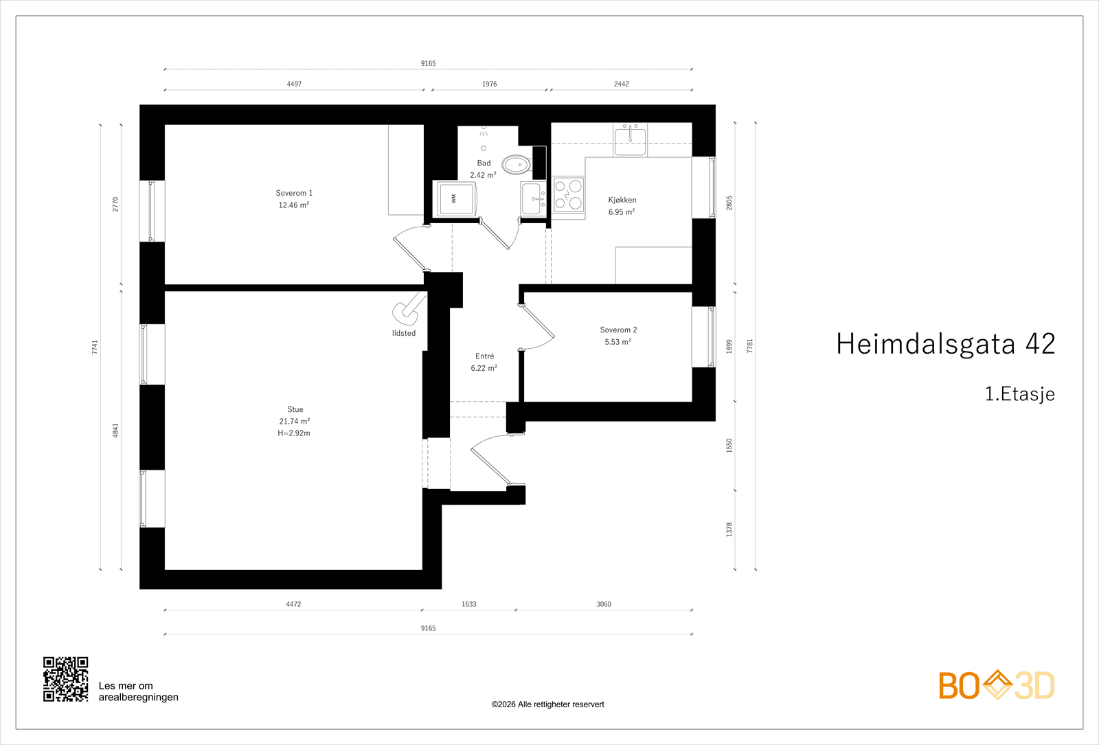Heimdalsgata 42, 0578 Oslo - Bilde 3