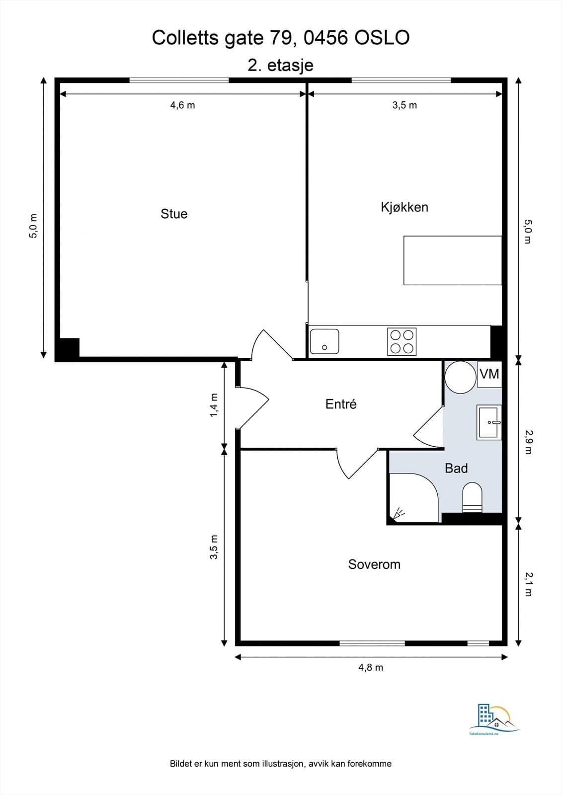 Colletts Gate 79, 0456 Oslo - Bilde 3