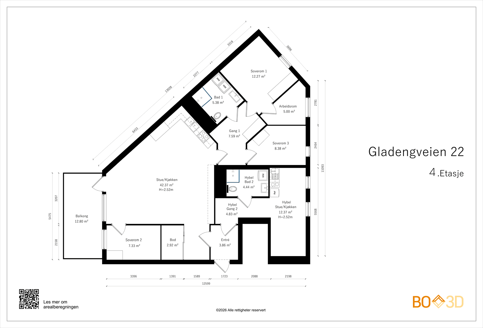 Gladengveien 22, 0661 Oslo - Bilde 3