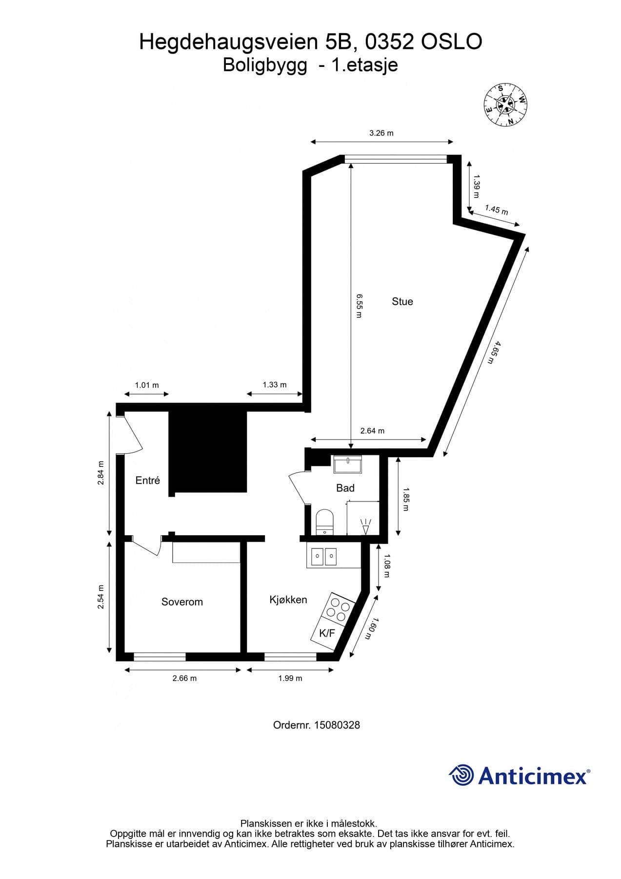 Hegdehaugsveien 5B, 0352 Oslo - Bilde 3