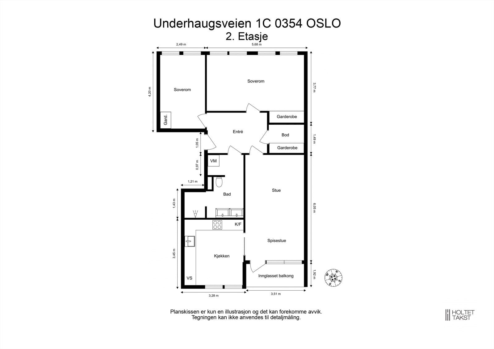 Underhaugsveien 1C, 0354 Oslo - Bilde 3