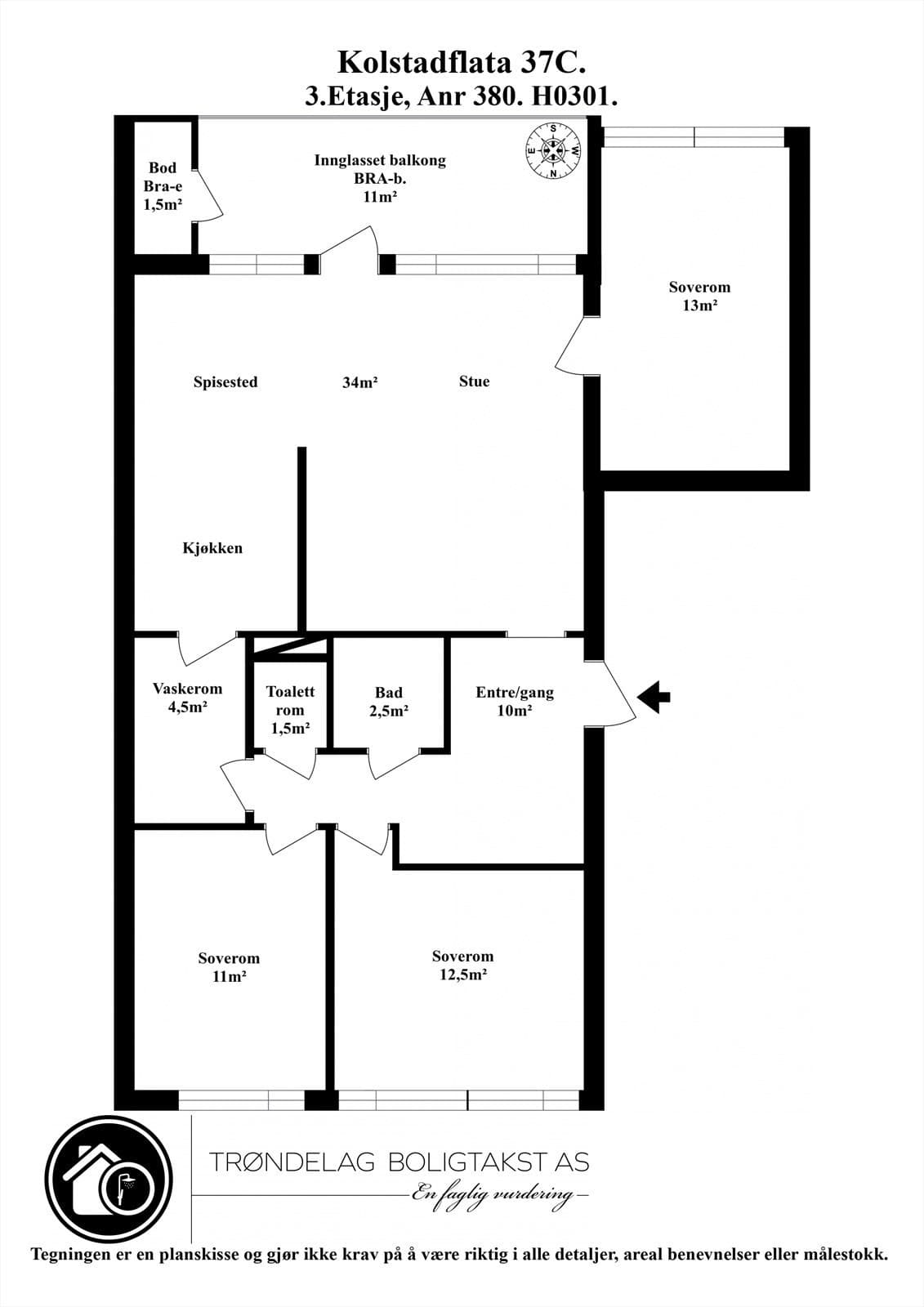 Kolstadflata 37C, 7098 Saupstad - Bilde 2