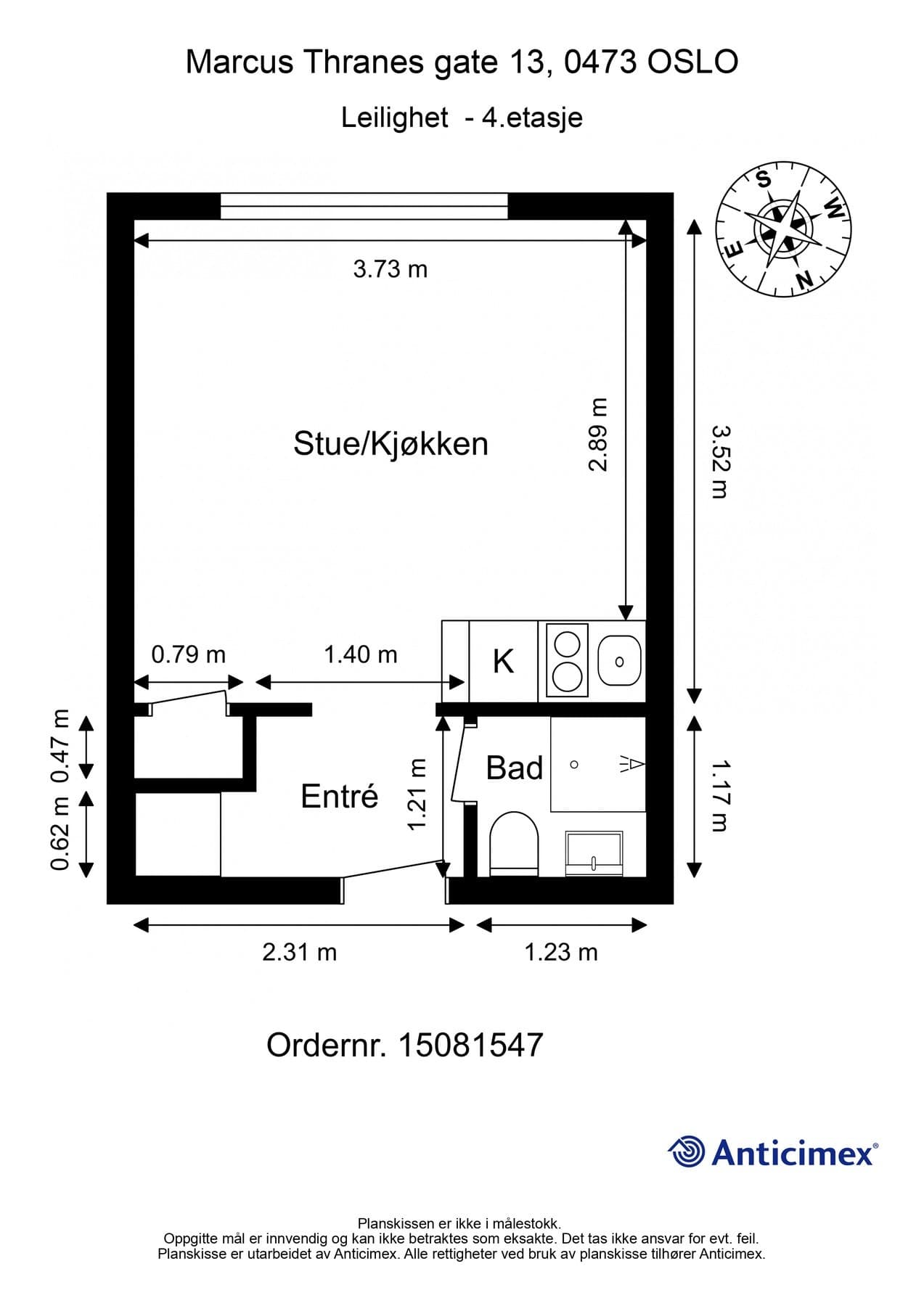 Marcus Thranes Gate 13, 0473 Oslo - Bilde 2