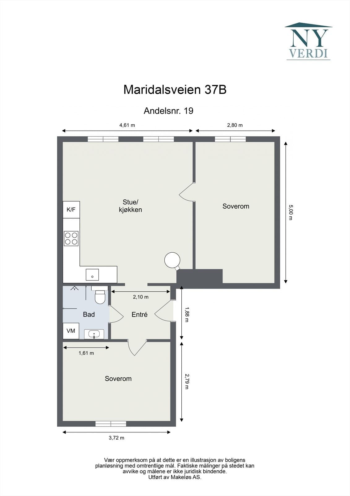 Maridalsveien 37B, 0175 Oslo - Bilde 3