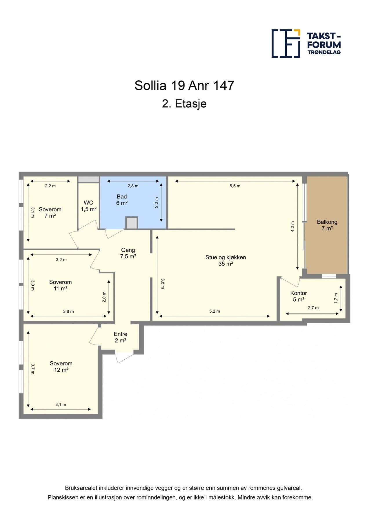 Sollia 19, 7033 Trondheim - Bilde 2