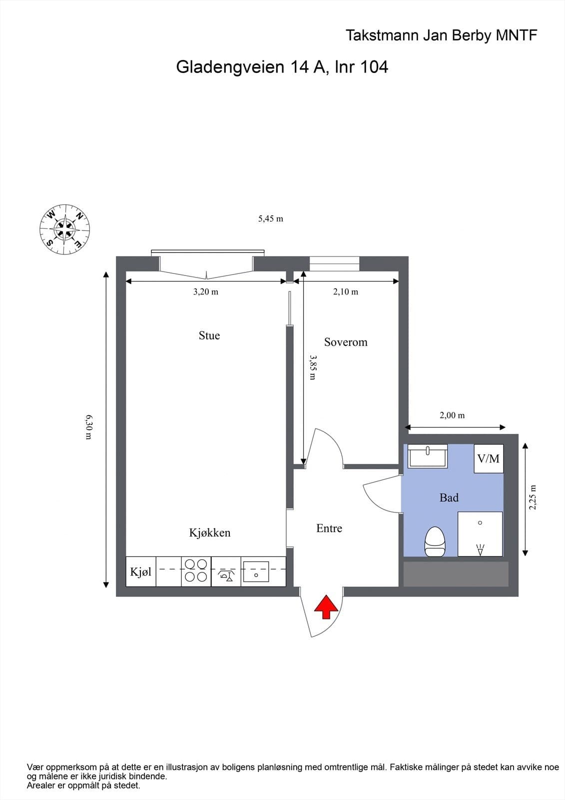 Gladengveien 14A, 0661 Oslo - Bilde 3