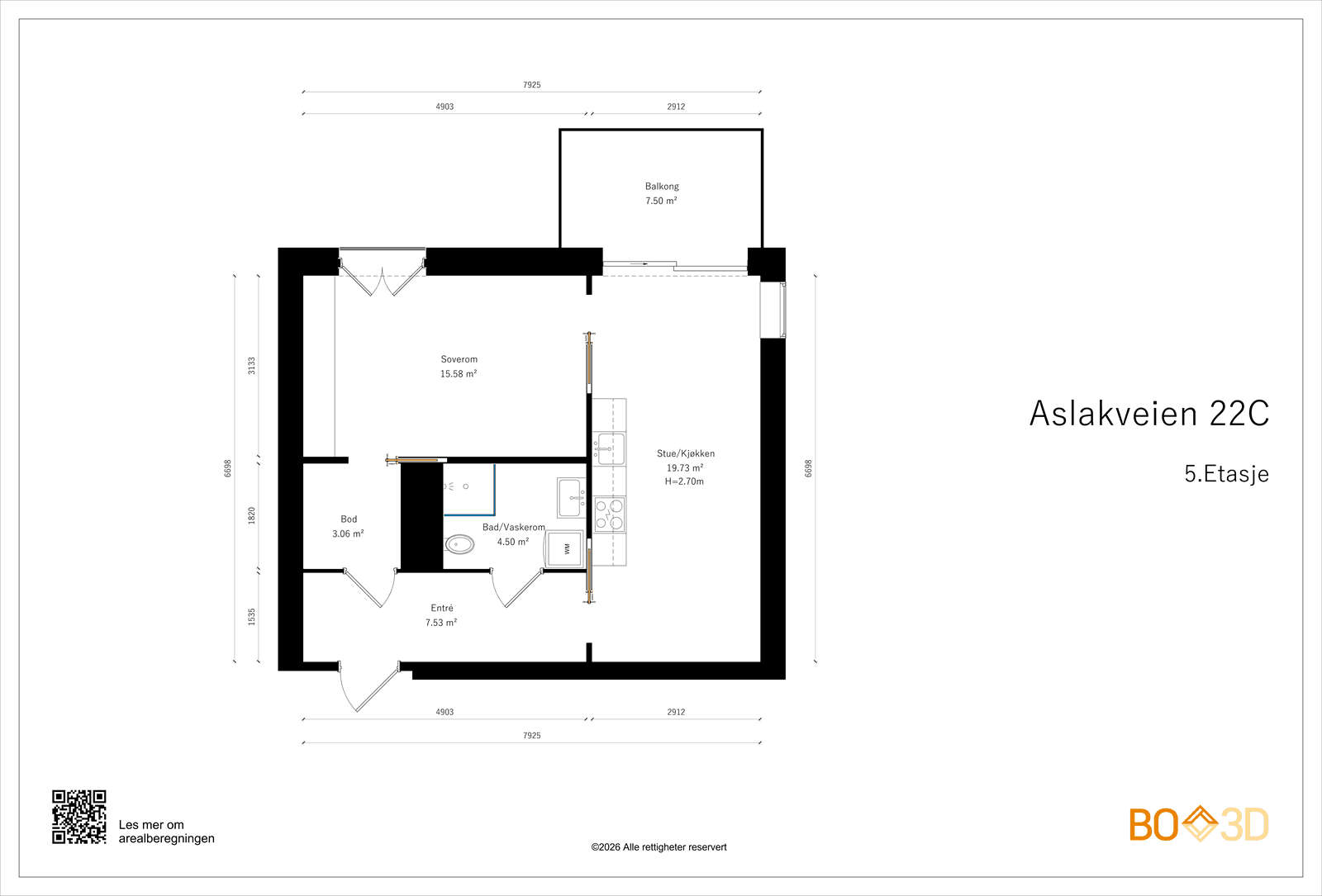 Aslakveien 22C, 0753 Oslo - Bilde 3