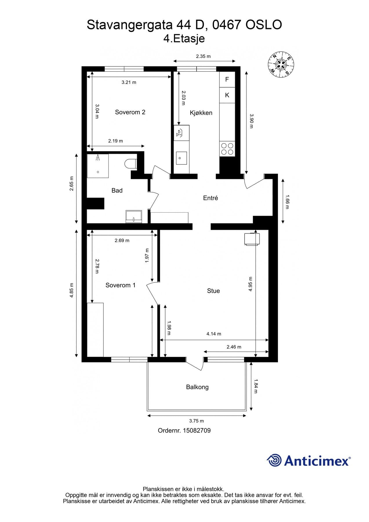Stavangergata 44D, 0467 Oslo - Bilde 2