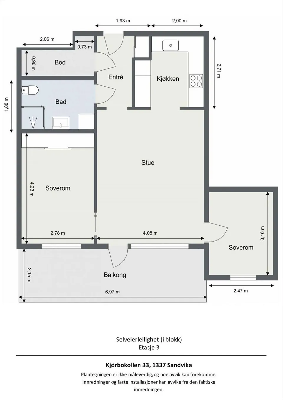 Kjørbokollen 33, 1337 Sandvika - Bilde 3