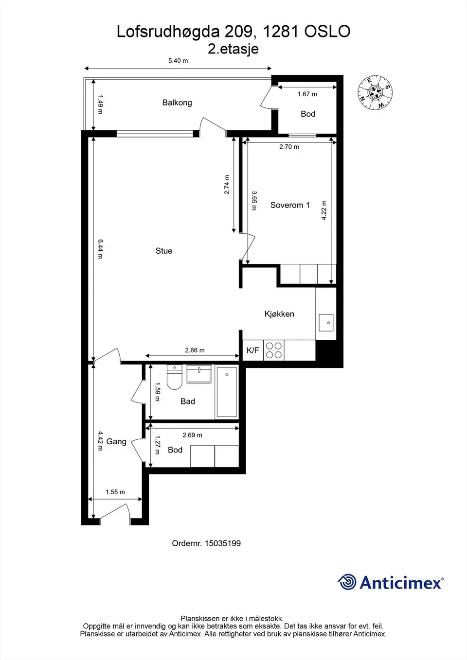 Lofsrudhøgda 209, 1281 Oslo - Bilde 2