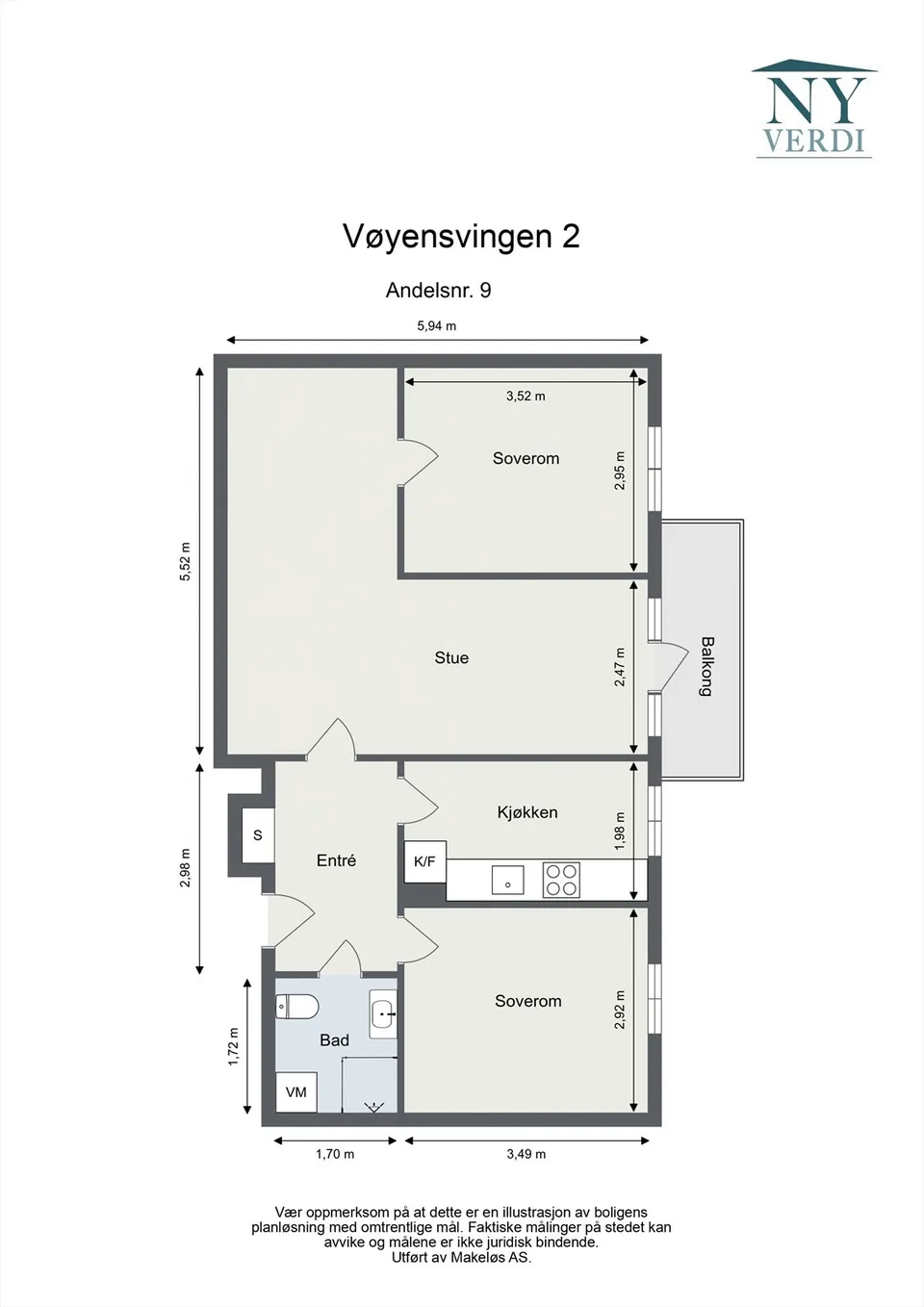 Vøyensvingen 2, 0458 Oslo - Bilde 2