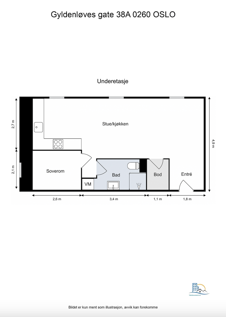 Gyldenløves Gate 38A, 0260 Oslo - Bilde 3
