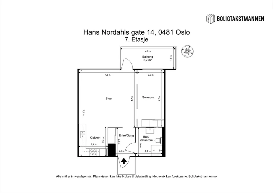 Hans Nordahls Gate 14, 0481 Oslo - Bilde 3