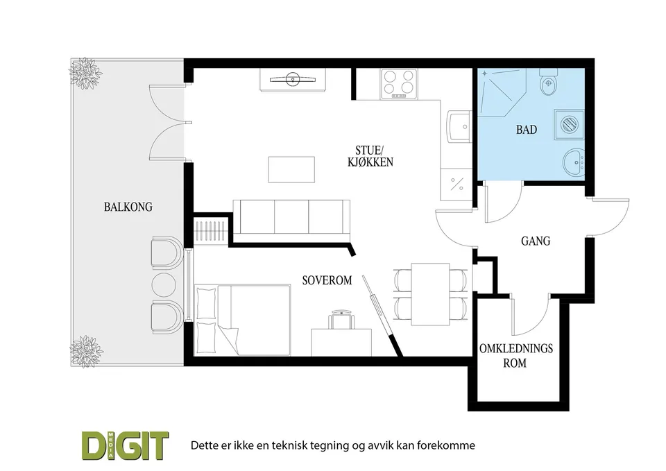 Hamang Terrasse 55, 1336 Sandvika - Bilde 3